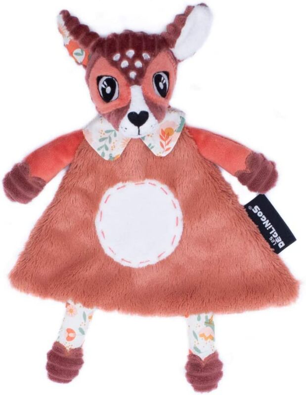 The deglingos - melimelos the deer - comforter red 25 cm 